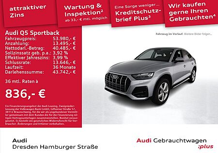 Audi Q5 Sportback 50TFSI e advanced quattro Pano AHZV