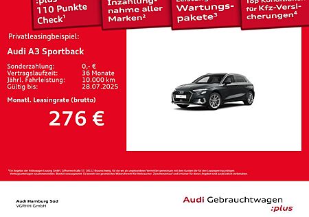 Audi A3 Sportback 35 TFSI adv. S tronic S LINE/NAVI