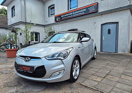 Hyundai Veloster blue Premium 1.6*Leder-Pano-Alu-Tüv ne*