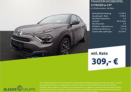 Citroën C4 e- Elektromotor 136 Shine