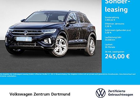 VW T-Roc Volkswagen 2.0 R-LINE AHK CAM ACC LM17 NAVI SITZHEIZ.
