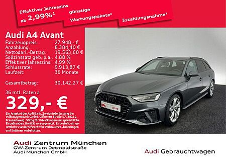 Audi A4 Avant 40 TDI S tronic S line StdHzg/Navi+