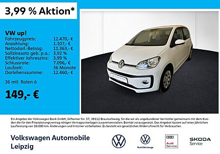 VW Up Volkswagen ! move ! 1.0 *Maps & More Dock*Rear View*PDC