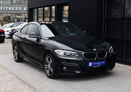 BMW 218d 2er Coupe M Sport LED/PDC/SHZ/LMF+TÜV 12.27