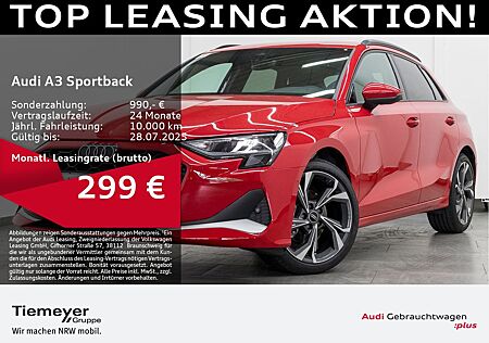 Audi A3 Sportback 30 TFSI S LINE LM18 AHK ASSIST KAME