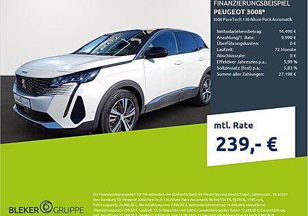 Peugeot 3008 PureTech 130 Allure Pack Automatik