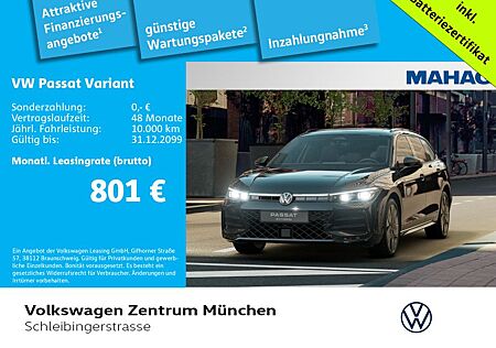 VW Passat Variant Volkswagen 1.5eHybrid R-Line AHK IQ.Light Pa