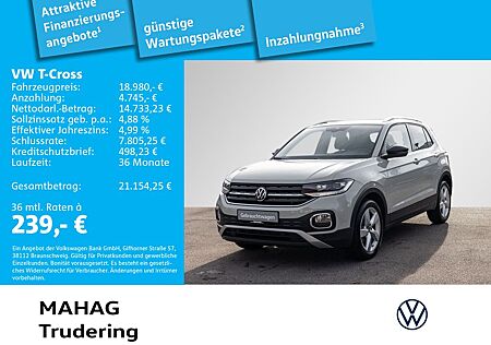 VW T-Cross Volkswagen Style 1.0 TSI LED Navi ParkPilot AppConn