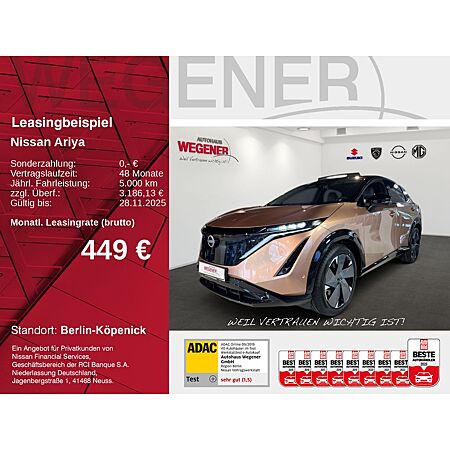 Nissan Ariya leasen