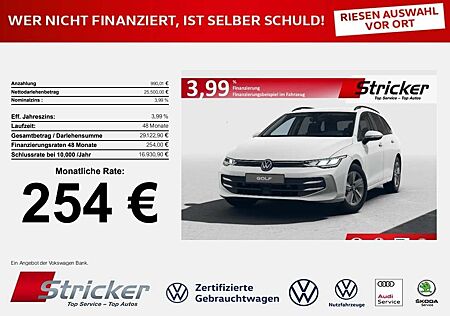 VW Golf Volkswagen Variant Life 1.5 TSI 254,- mtl. GJR SHZ Pri