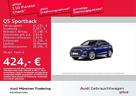 Audi Q5 Sportback 50 TFSI e qu. S tronic S line Matri