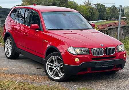 BMW X3 3.0d*KARMESINROT*20ZOLL*AHK*