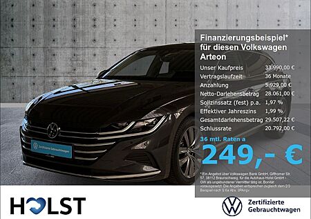VW Arteon Volkswagen Shooting Brake 2.0TDI DSG Elegance AHK Na