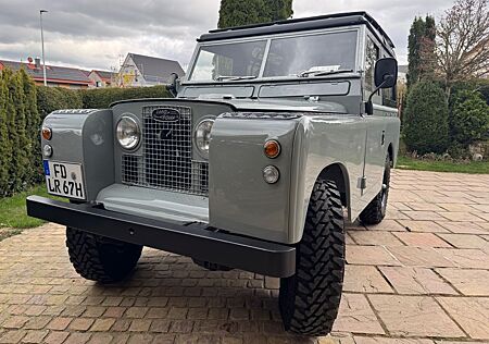 Land Rover Serie III Serie II Umbau 3,5 Liter V8, Safaridach, Servo
