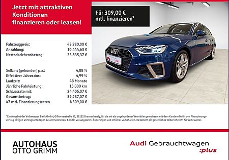 Audi A4 Avant 35 TFSI S line KLIMA LED NAVI LEDER
