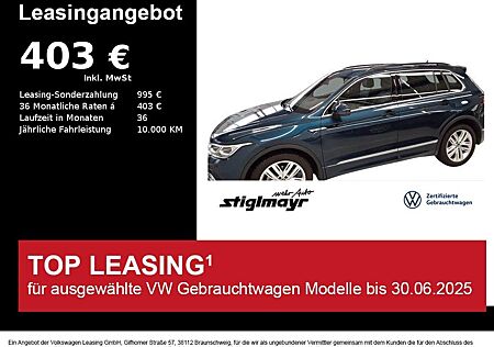 VW Tiguan Volkswagen R-Line 4Motion 2.0 TDI DSG +AHK+