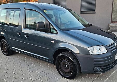 VW Caddy Volkswagen Life 1.6 7-Sitzer 1.Hand Klima