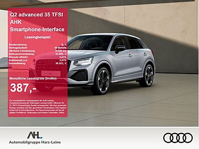 Audi Q2 advanced 35 TFSI AHK Smartphone-Interface AHK