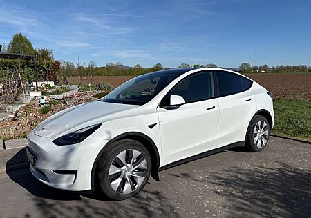 Tesla Model Y LR weiß sehr gepflegt unfallfrei