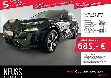 Audi Q6 e-tron quattro S line 360°+MATRIX+ACC+MEMORY+