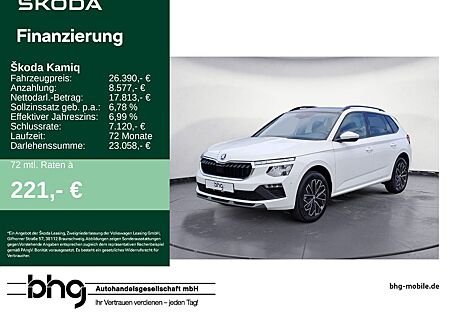 Skoda Kamiq 1.5 TSI DSG Selection PanoDach LED WinterP