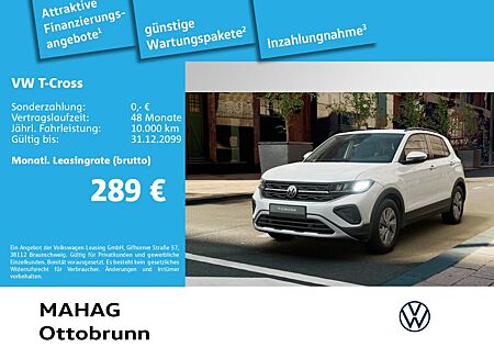 VW T-Cross Volkswagen Life 1.0 TSI LED ParkPilot AppConnect DS