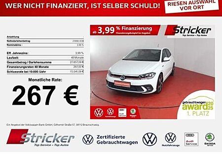 VW Polo Volkswagen GTI 2.0TSI DSG 267,-ohne Anzahlung Beats Ka
