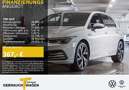 VW Golf Volkswagen 1.5 TSI STYLE NAVI RF-Kamera SiHZG LED LM18