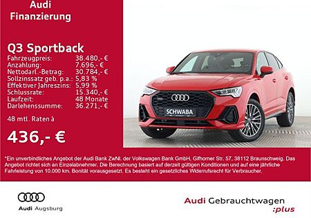 Audi Q3 Sportback 40 TFSI qu. *2x S line*LED*VIRTUAL*
