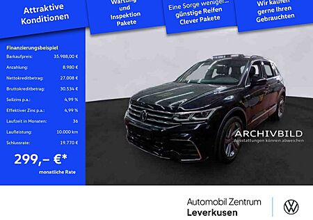VW Tiguan Volkswagen R-Line DSG VIRT PANO AHK LEDER MEMORY MAT