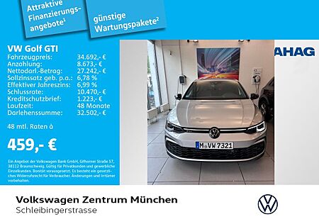 VW Golf Volkswagen VIII GTI 2.0 TSI BlackStyle|IQ.Light|Navi|P
