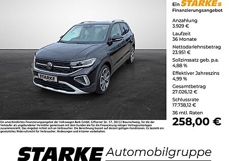 VW T-Cross Volkswagen 1.0 TSI DSG Style Navi LED Kamera PDC L