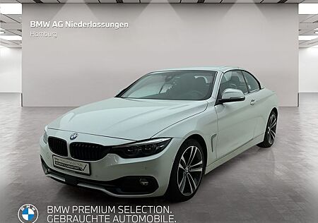 BMW 420i Cabrio Sport Line Navi Head-Up Kamera HiFi
