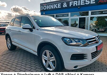 VW Touareg Volkswagen V6 TDI Xenon Leder DAB Luft Standheiz