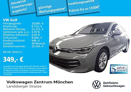 VW Golf Volkswagen VIII 1.5 eTSI LIFE NEWMODEL ACC LED Navi Re