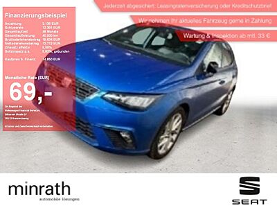 Seat Ibiza FR 1.0 TSI APP+DAB+BT+USB+VIRT+LED+PDC+LM