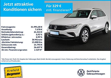 VW Tiguan Volkswagen 2.0 TDI Life 360° LED ACC NAVI KAMERA SHZ
