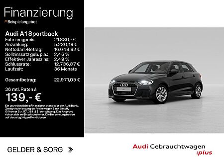 Audi A1 Sportback Advanced 25 TFSI EPH*DAB+*Virtual