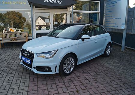 Audi A1 , S-Line-Paket,Sportback, 1. Hand, zweifarbig