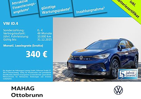 VW ID.4 Volkswagen Pro Wärmepu CCS IQ.Light Navi ParkAssistPro