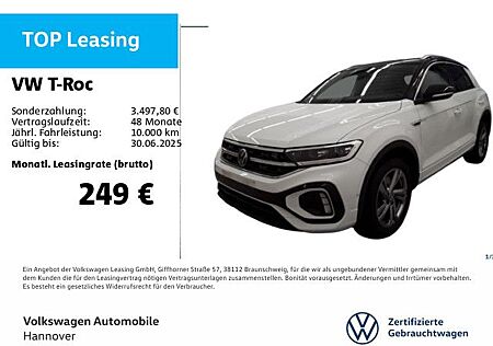 VW T-Roc Volkswagen 2.0 TDI DSG R-Line Navi Pano LED DigCockpi