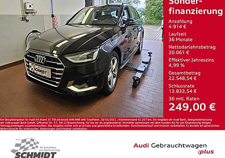 Audi A4 Avant 35 TDI advanced AHK MMI eHK TourPaket
