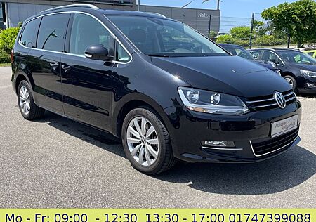 VW Sharan Volkswagen 2.0 TDI Highline 7Sitz Leder Navi PDC AHK