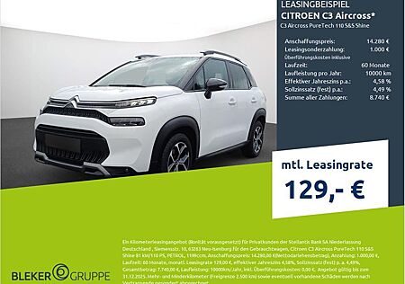Citroën C3 Aircross PureTech 110 S&S Shine