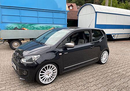 VW Up Volkswagen ! 1.0 black 8fach tüv 7/25