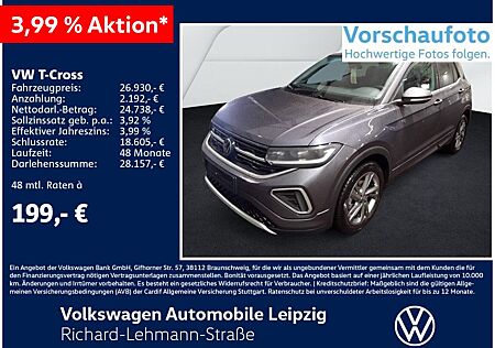 VW T-Cross Volkswagen R-Line 1.5 TSI DSG *AHK*Navi*Rear View*