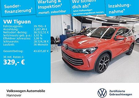 VW Tiguan Volkswagen 1.5 eTSI DSG Elegance Navi Pano AHK DigCo