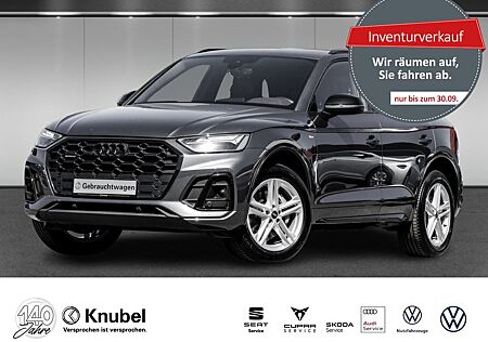 Audi Q5 S line 50 TDI LED Nav+ VC+ GRA Optik schwarz