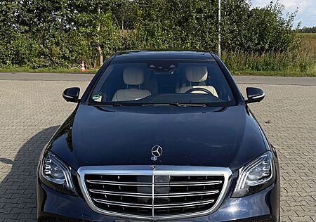Mercedes-Benz S 400 d L Designo Exclusiv Leder Weiß 3D Burmest