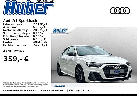 Audi A1 Sportback S line 30 TFSI 81(110) kW(PS) S tro
